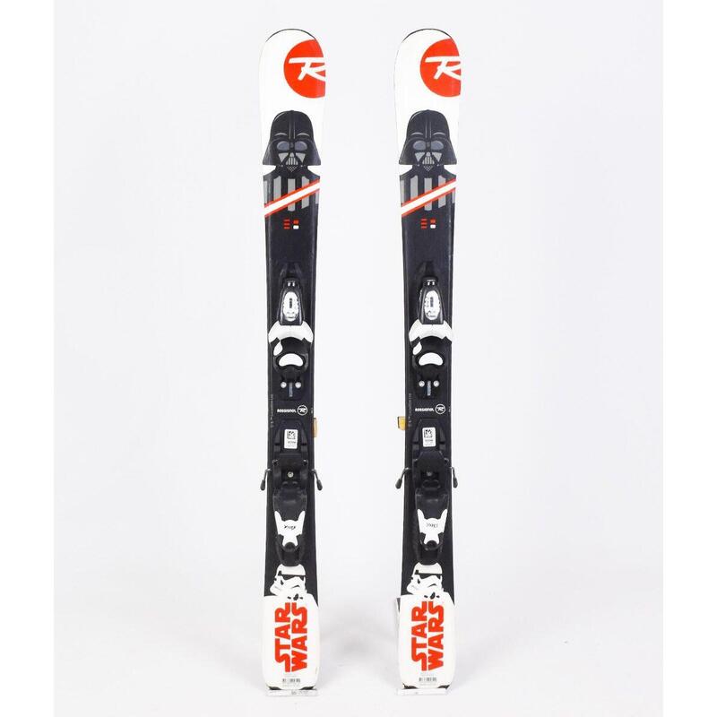 RECONDITIONNE - Ski Occasion Rossignol Star Wars Vador - BON