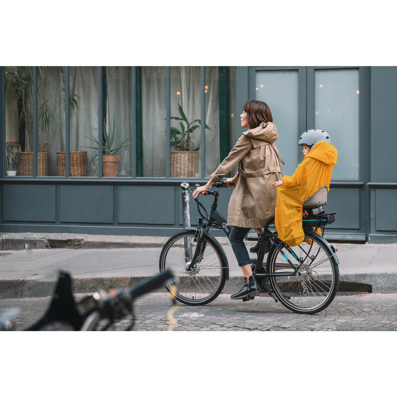 Imperméable enfant pour siège vélo, unisexe, Oeko-tex