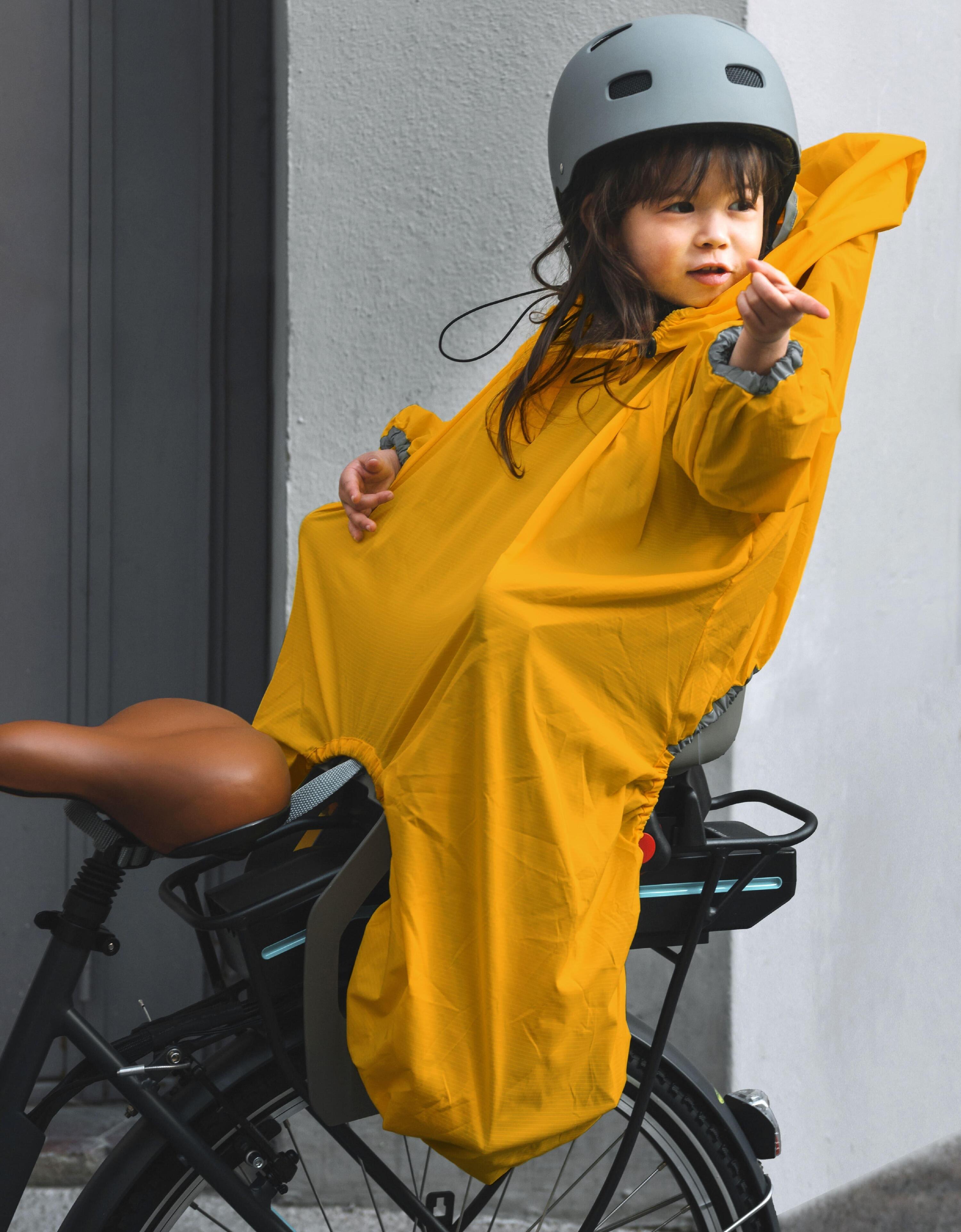 Imperméable pour siège vélo enfant Rainette 1/5 ans 4/6