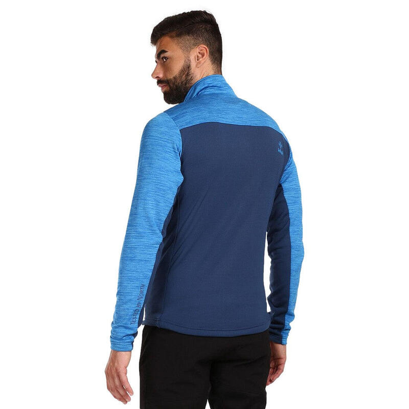 Sudadera polar de montaña y trekking con cremallera ERIN-M hombre KILPI azul