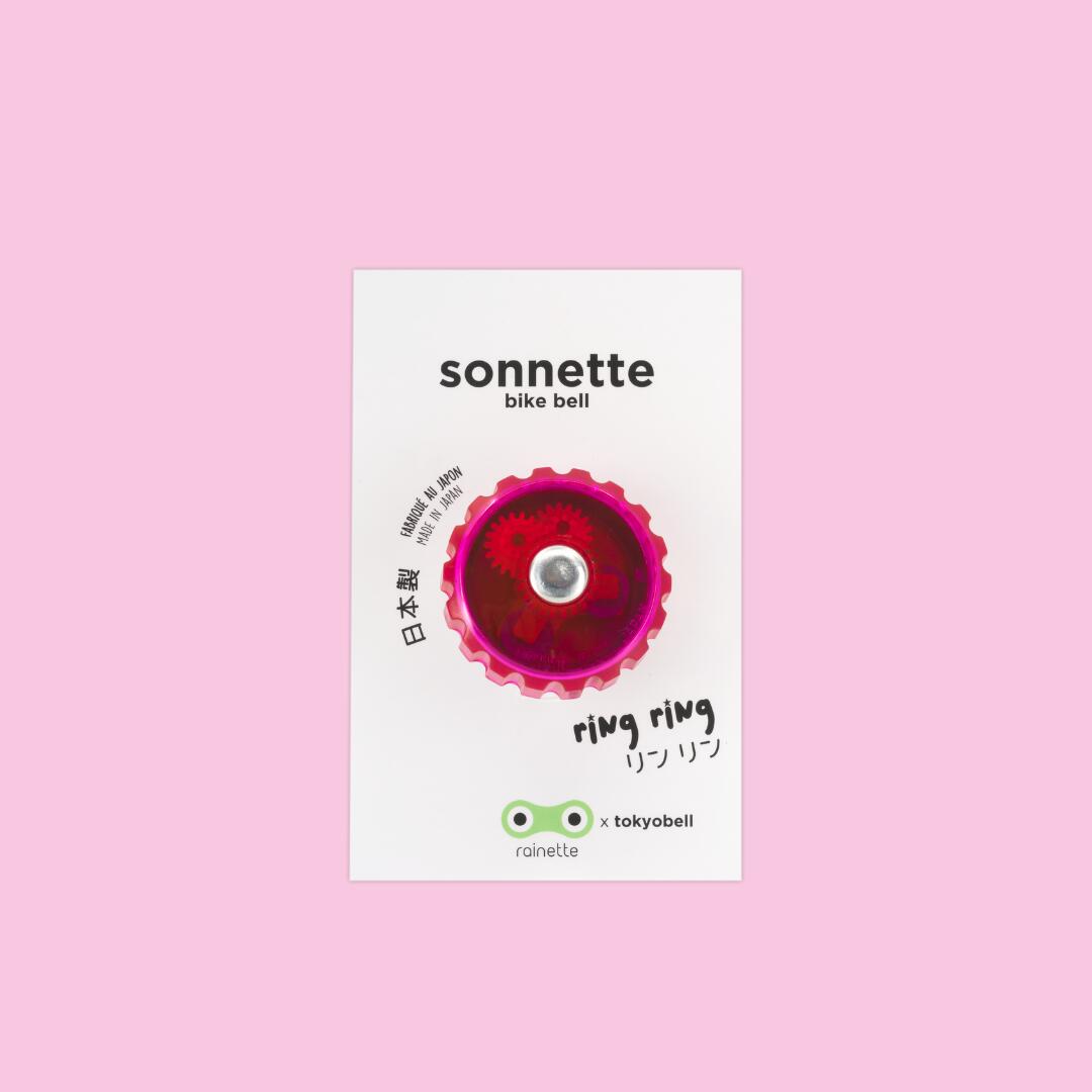 RAINETTE Campanello rotante trasparente Rainette