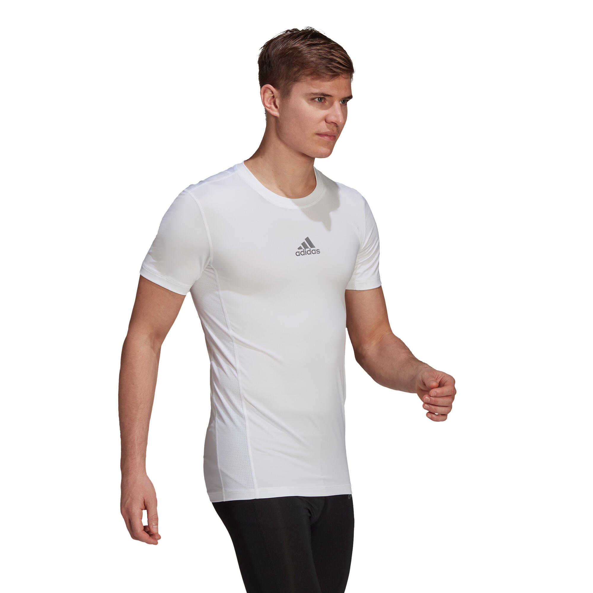T-Shirt Techfit Herren ADIDAS 5/7