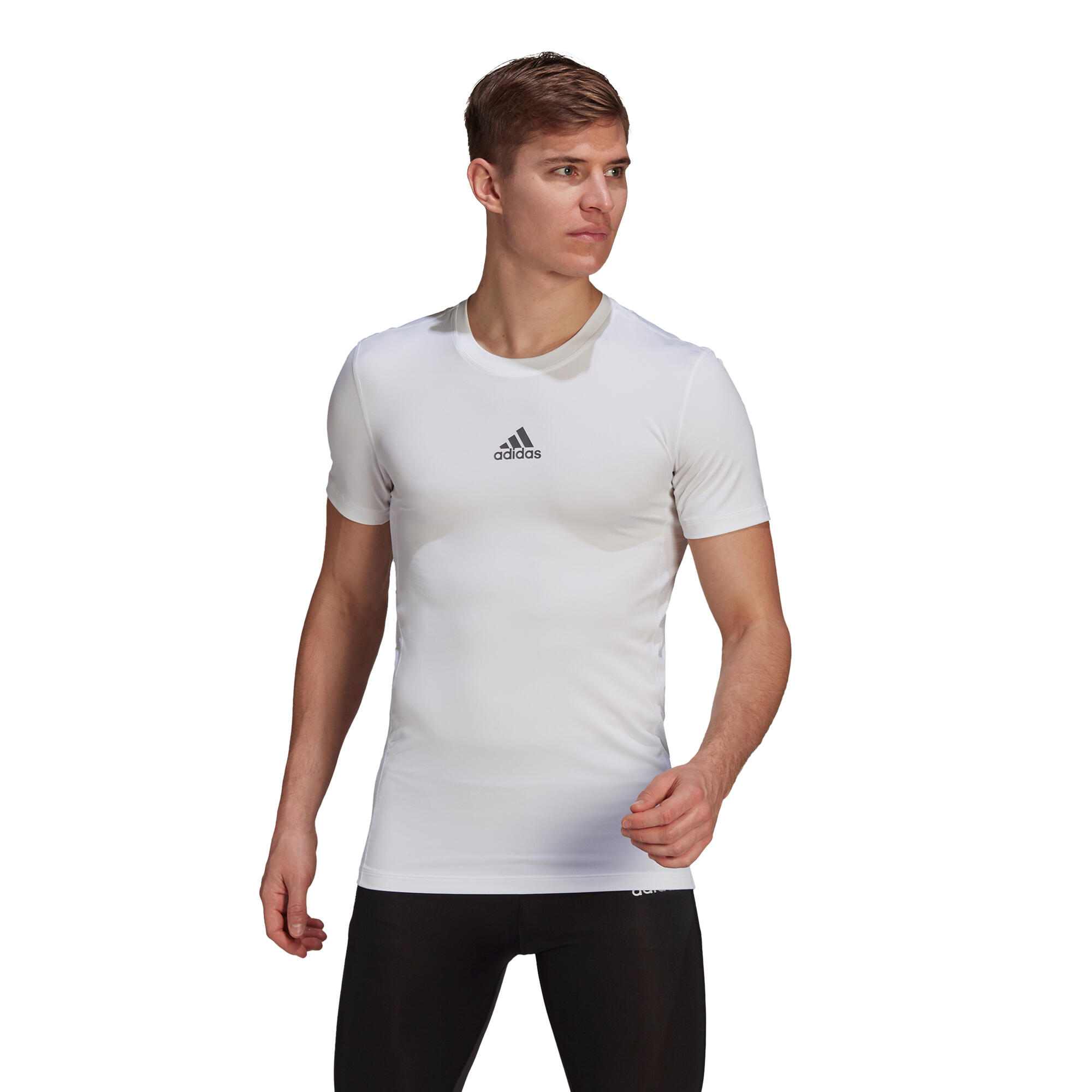 T-Shirt Techfit Herren ADIDAS 4/7