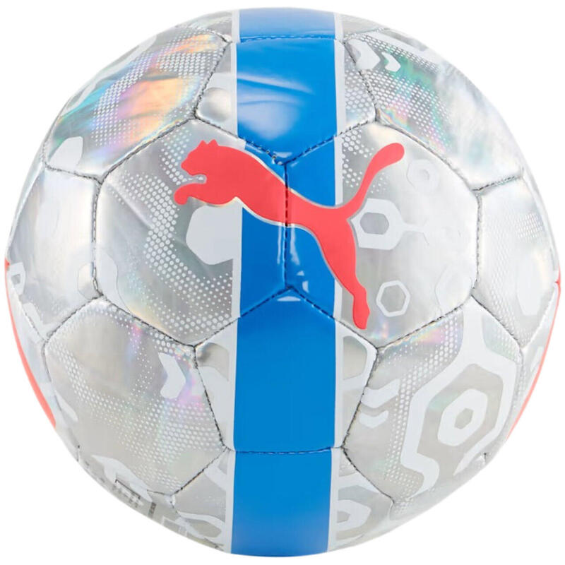 Piłka nożna Puma Cup miniball srebrno-niebieska