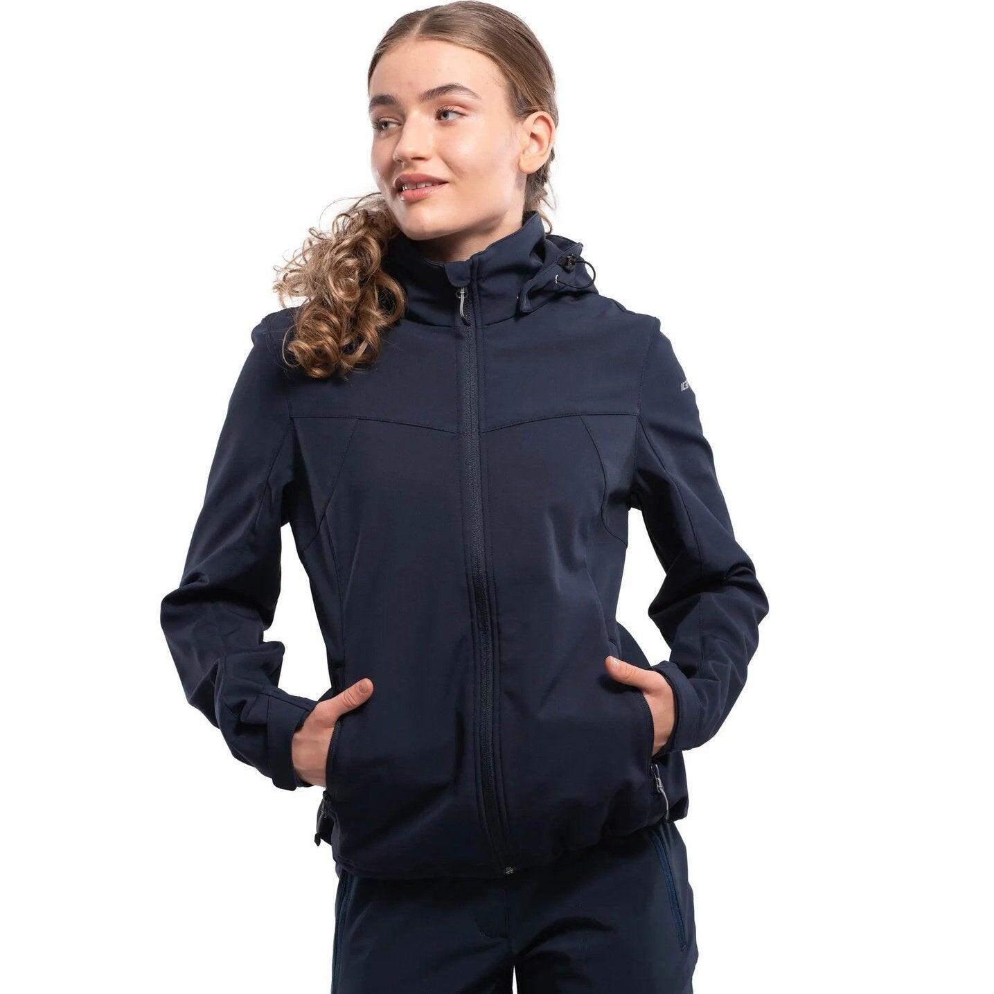 Icepeak Softshelljacke Brenham für Damen mit Kapuze 4/6