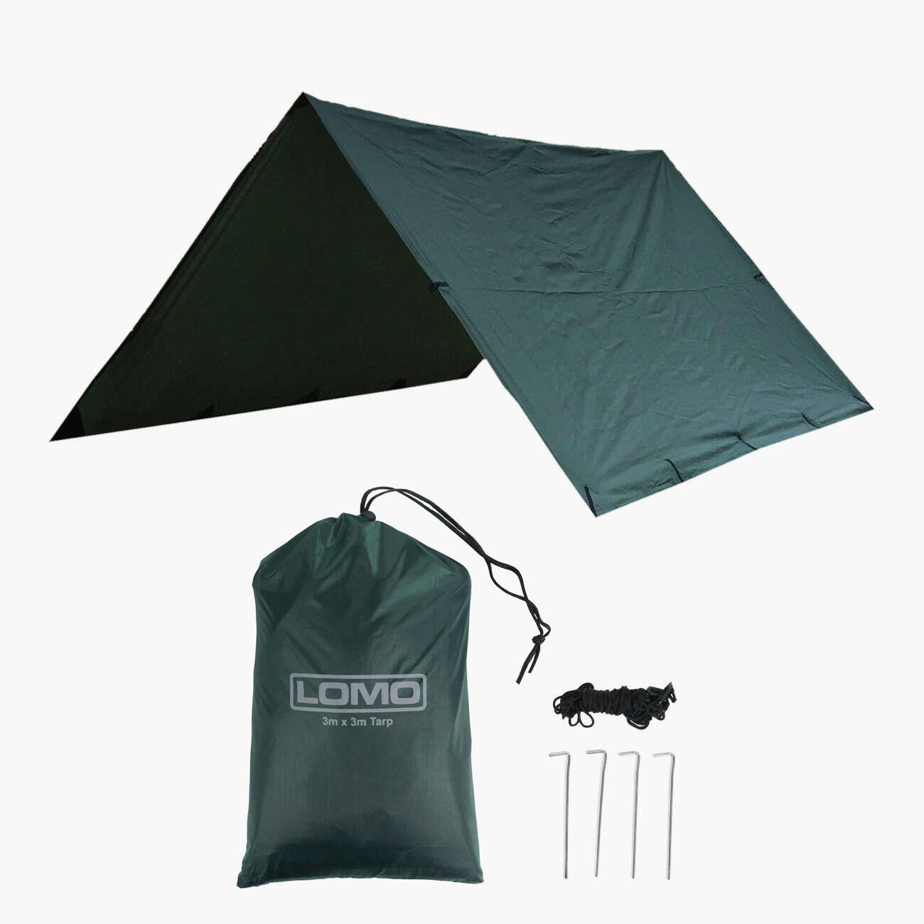 LOMO Lomo 3m x 3m bushcraft Tarp