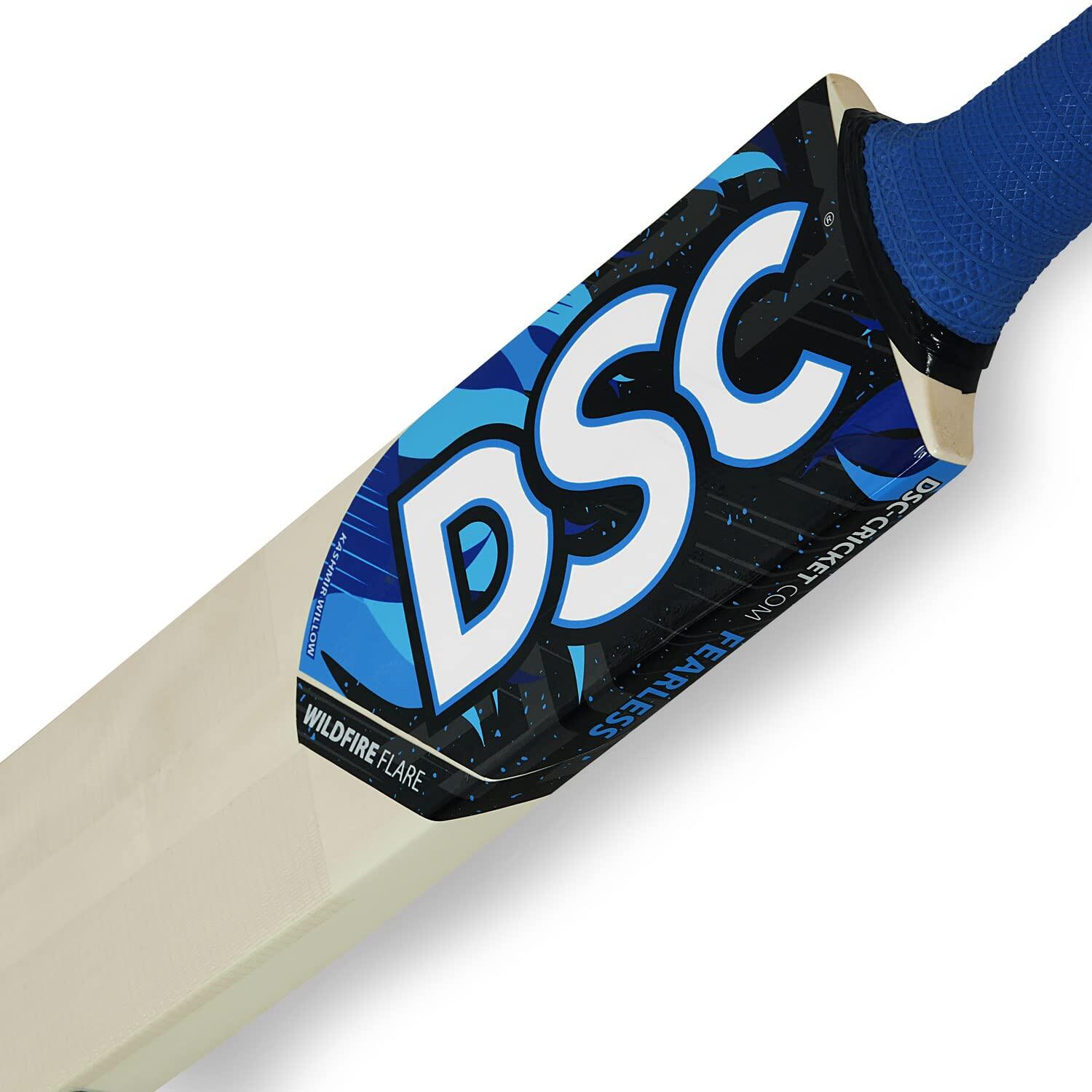 DSC Wildfire Flare Cricket Bat, Short Handle 3/6