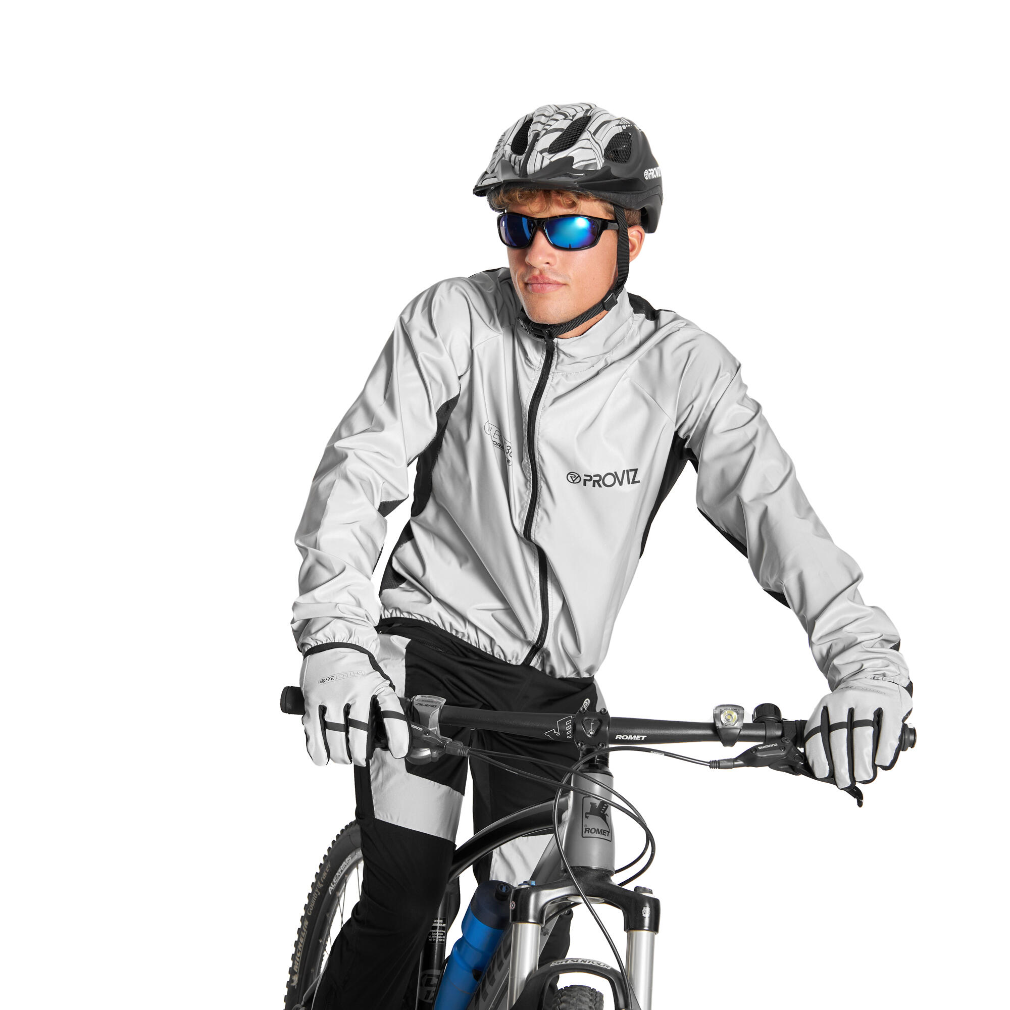 Proviz REFLECT360 Men's Performance Reflective Windproof Cycling Jacket 4/7