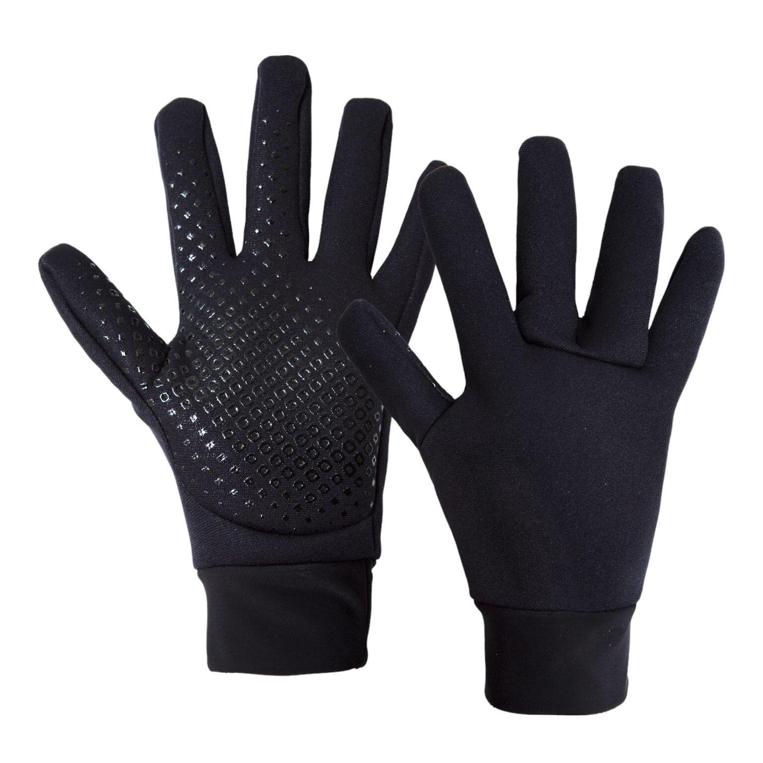 MOOQUER Luvas de Ciclismo Longas em Neoprene para Chuva Unissex Mooquer No Code Pretas