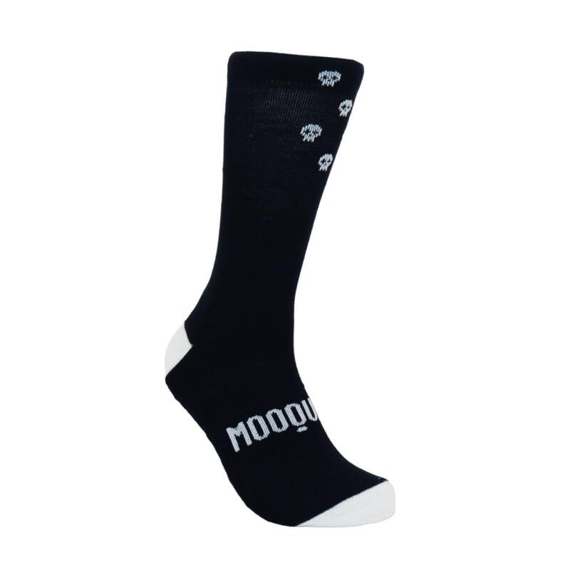 Calcetines Ciclismo Invierno Térmicos Thermolite Hilo Cobre Mooquer Hallo Negros