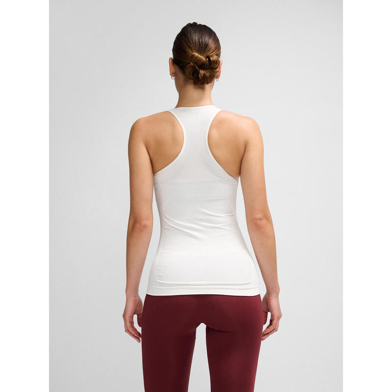 Camiseta Hmltif Yoga Mujer Elástico De Secado Rápido Sin Costuras Hummel