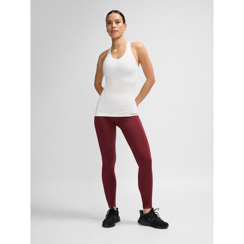 Camiseta Hmltif Yoga Mujer Elástico De Secado Rápido Sin Costuras Hummel