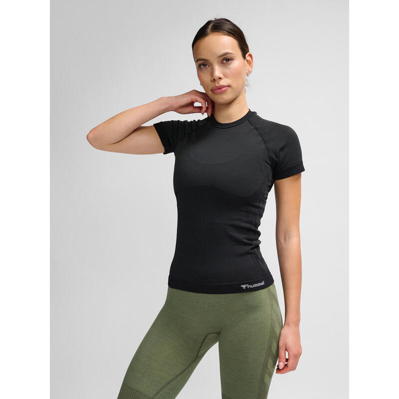 Enfiler T-Shirt Hmlclea Entraînement Femme HUMMEL
