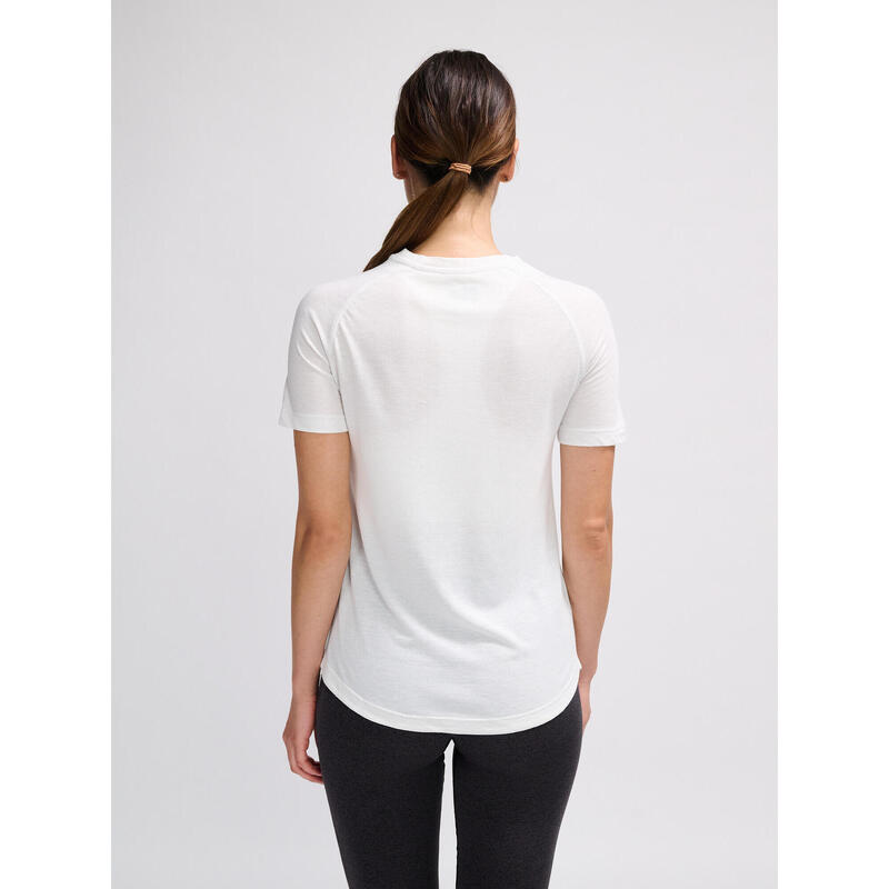 T-Shirt Hmlmt Yoga Femme Respirant Design Léger Hummel