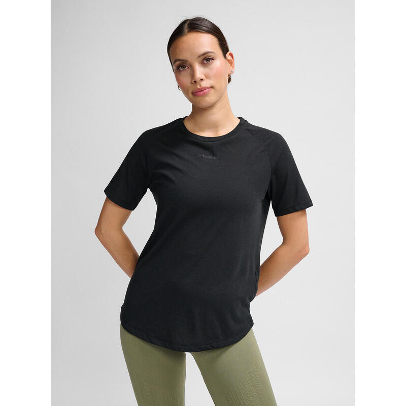 T-Shirt Hmlmt Yoga Femme Respirant Design Léger Hummel