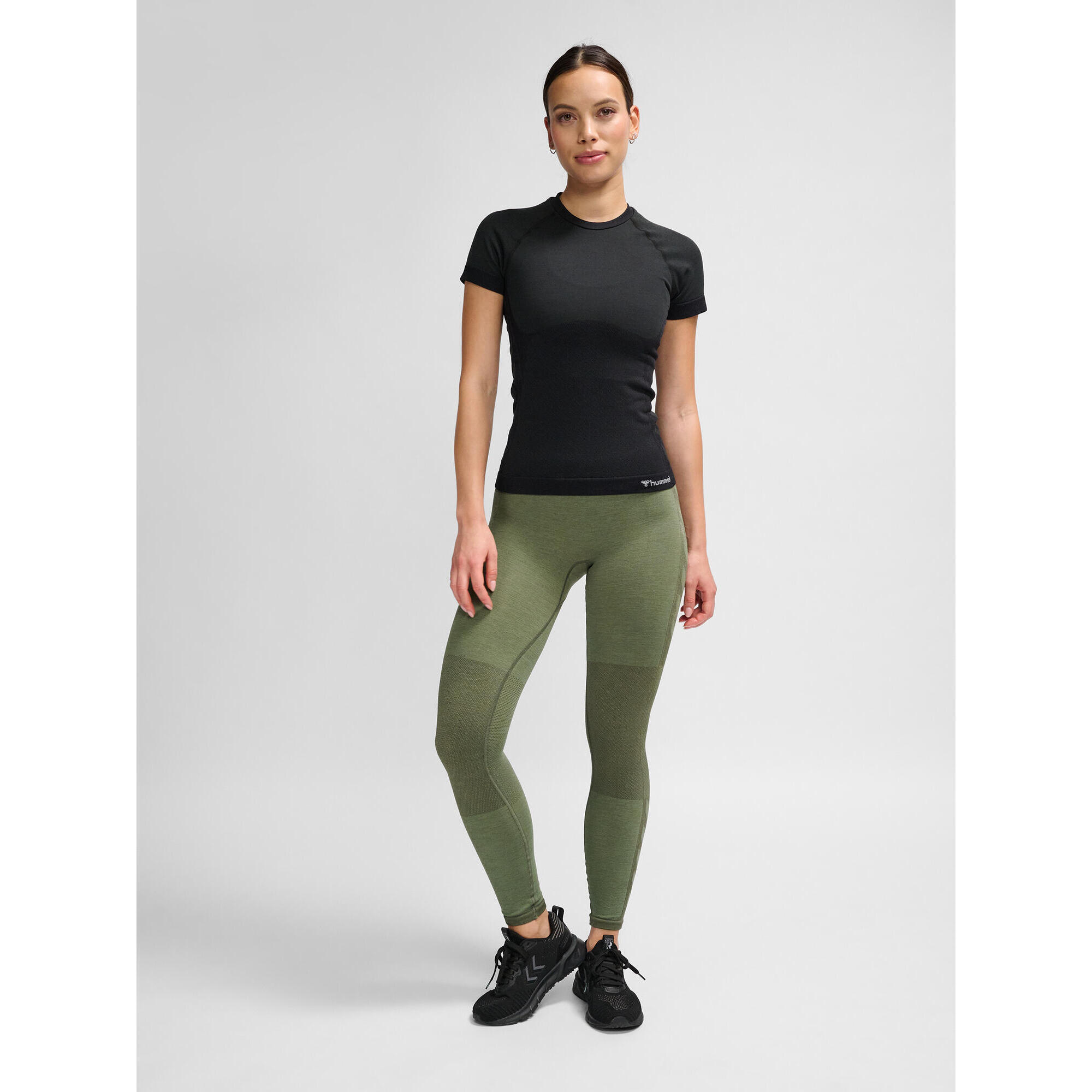 T-shirt Hmlclea Yoga Femme Extensible Respirant Séchage Rapide Sans Couture