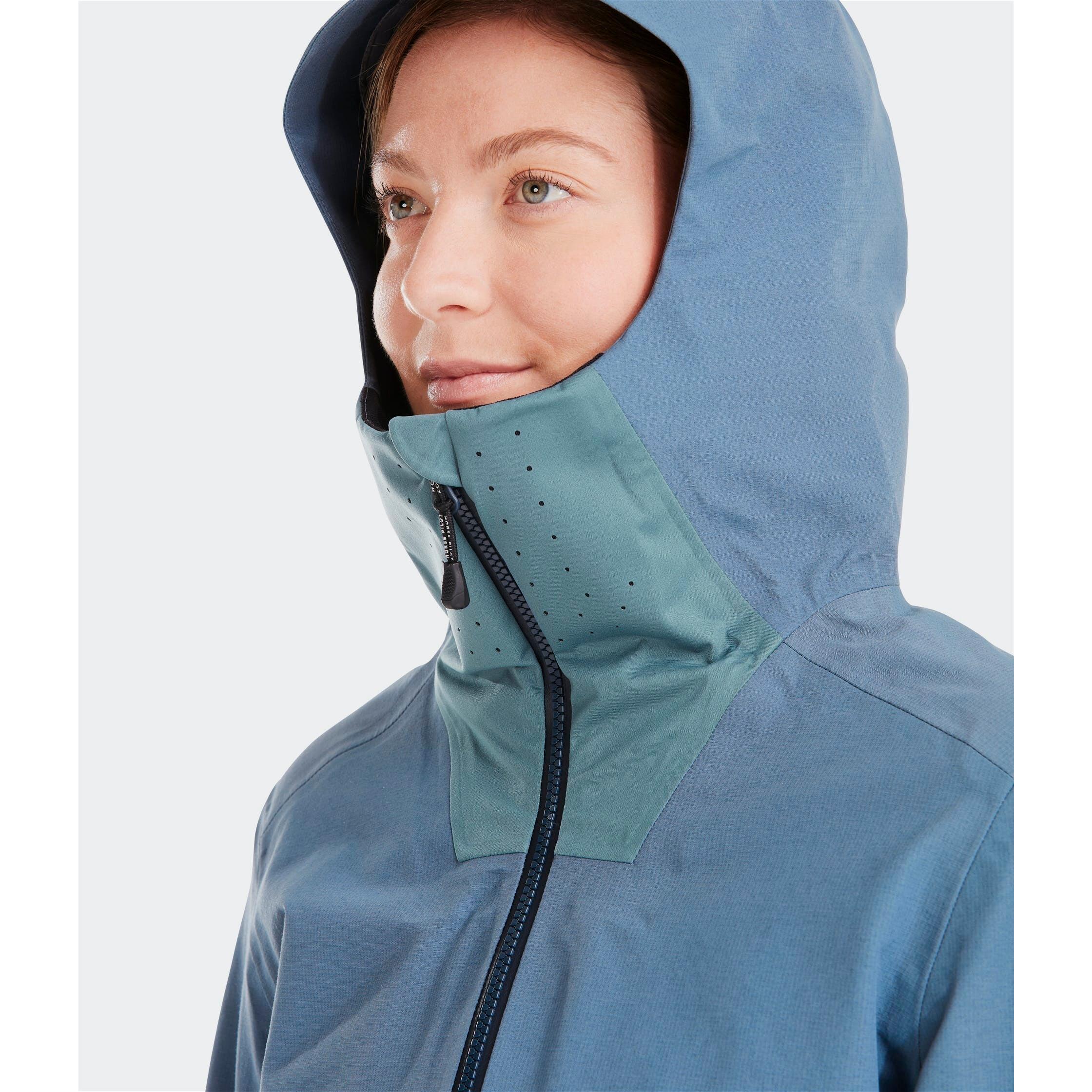 Veste imperméable à capuche femme Horse Pilot Element 6/7