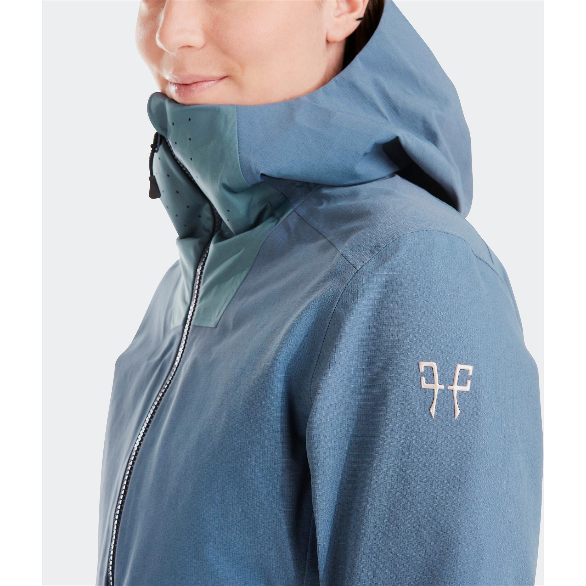 Veste imperméable à capuche femme Horse Pilot Element 7/7