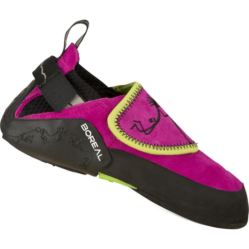 Chaussons d'escalade enfant NINJA JR RED BOREAL