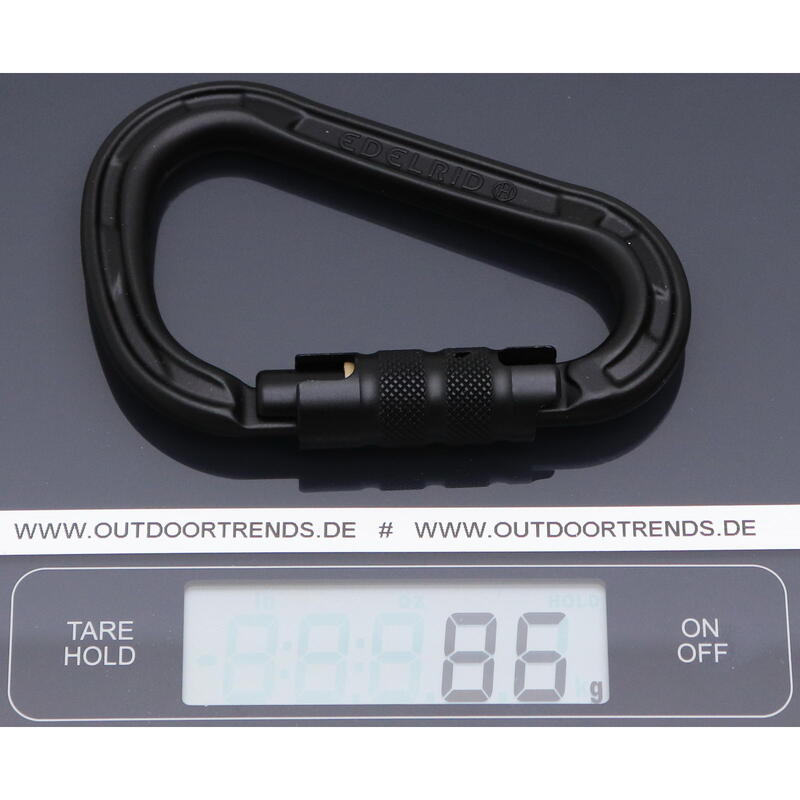 Carabină HMS Magnum Triple II EDELRID caracteristică principală