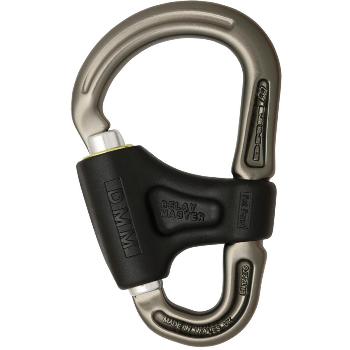 Belay Master Screwgate Carabiner - Titanium/Lime 4/6