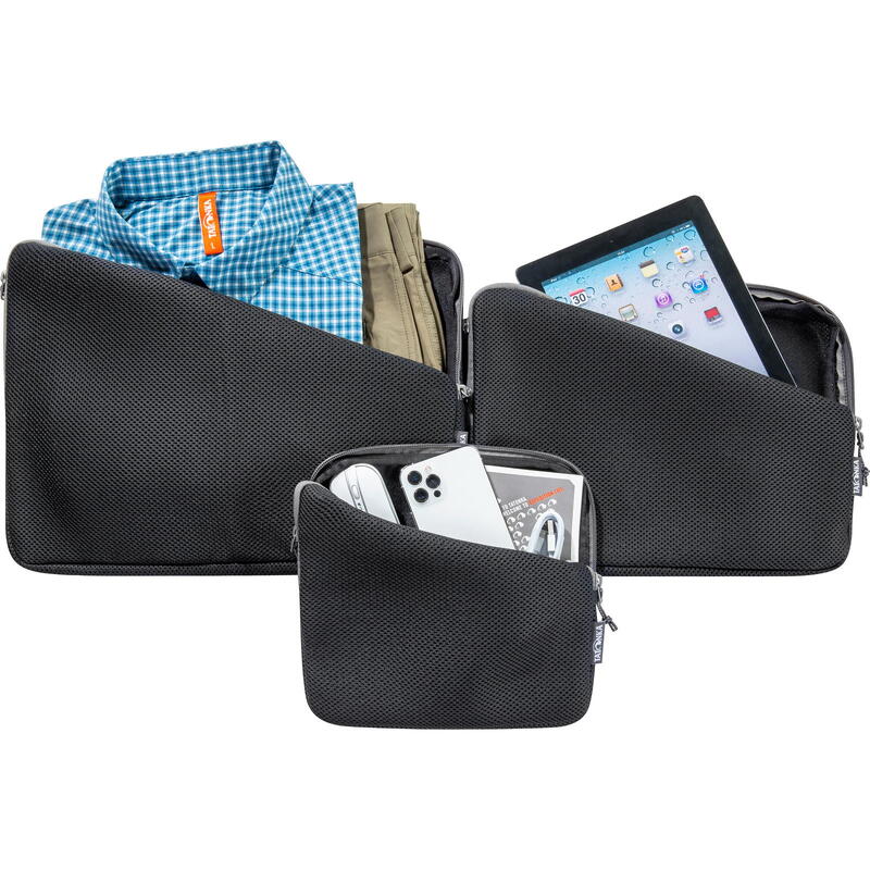 Packtaschen Air Mesh Pocket Set III black