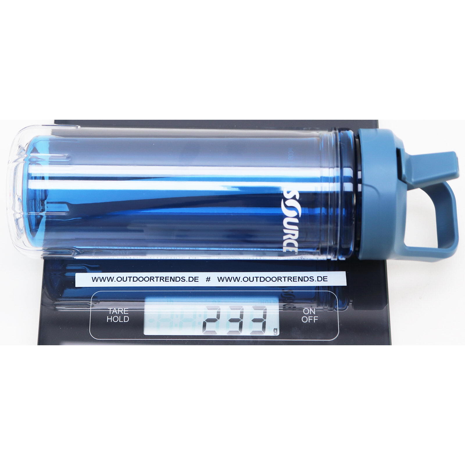 Trinkflasche Tritan 600 ml bayou blue 7/7