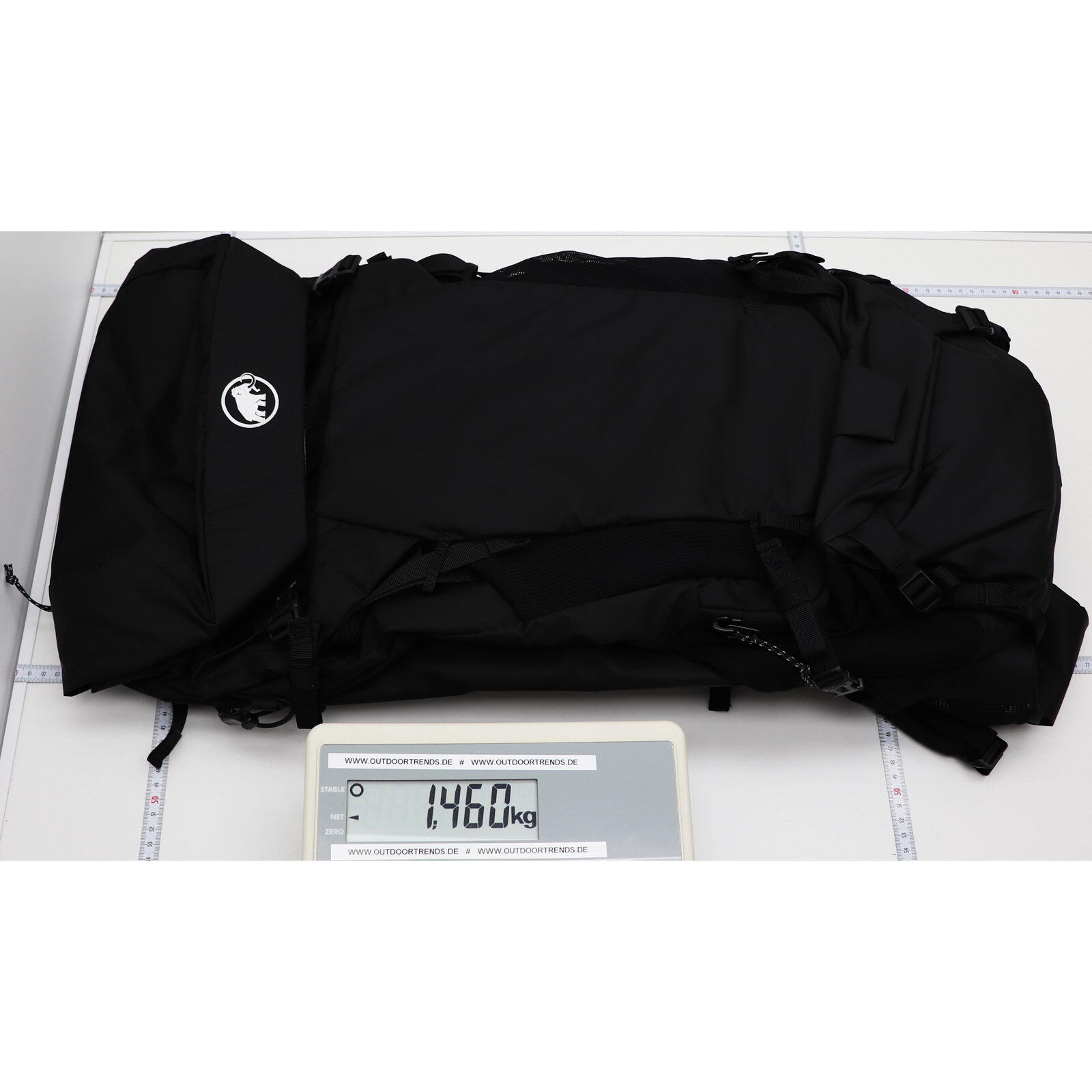 Sac à dos randonnée Mammut Lithium 50 L, polyamide recyclé, dos 46–51 cm 6/6