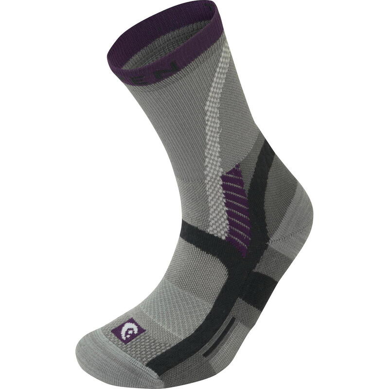 Calcetines  - T3LWE W's Light Hiker Eco - Grey/Plum