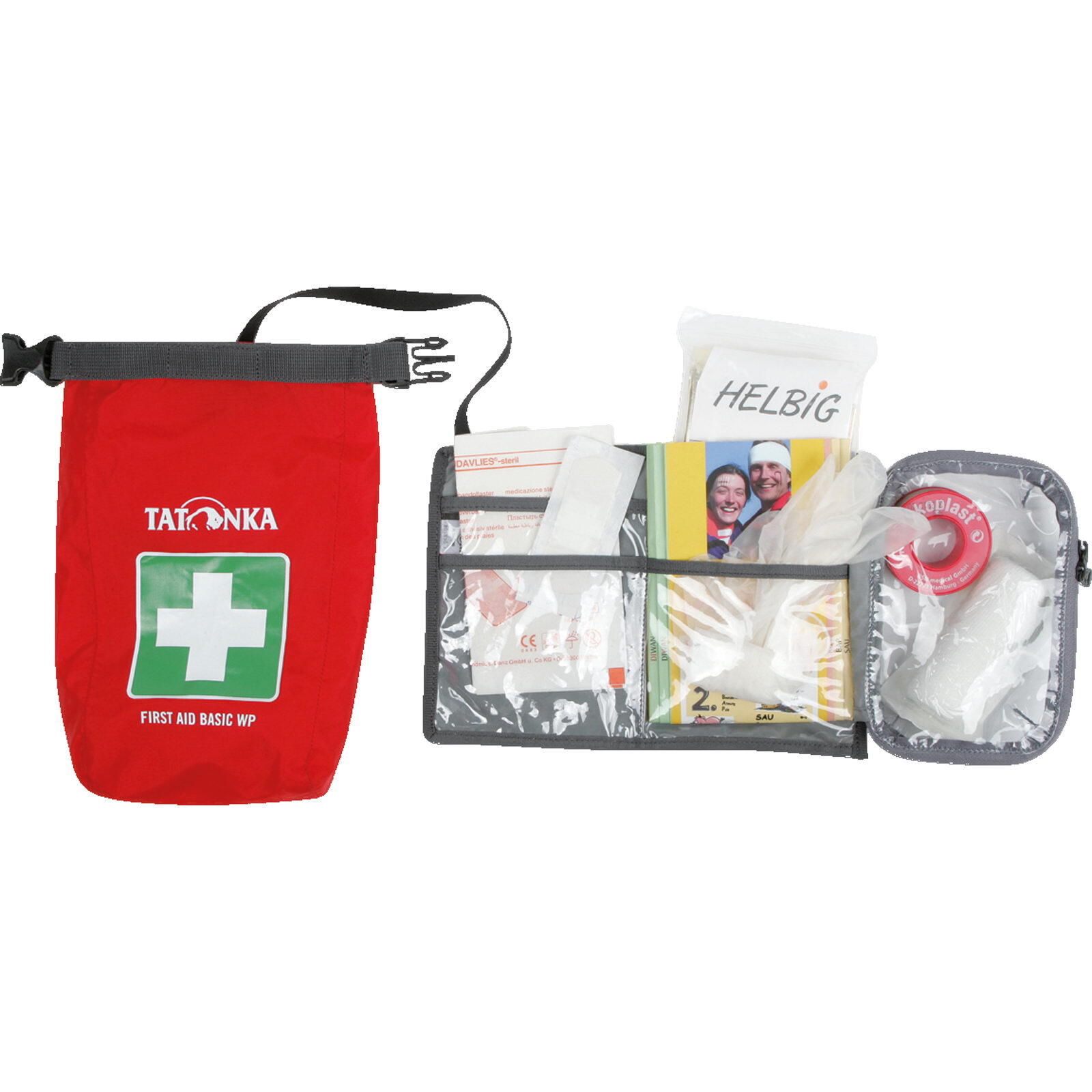 für nasse Unternehmungen First Aid Basic Waterproof red 3/3