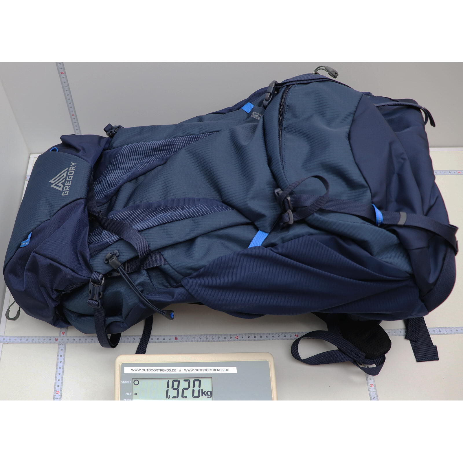 Sac à dos de randonnée Gregory Zulu 55 pour homme 4/4