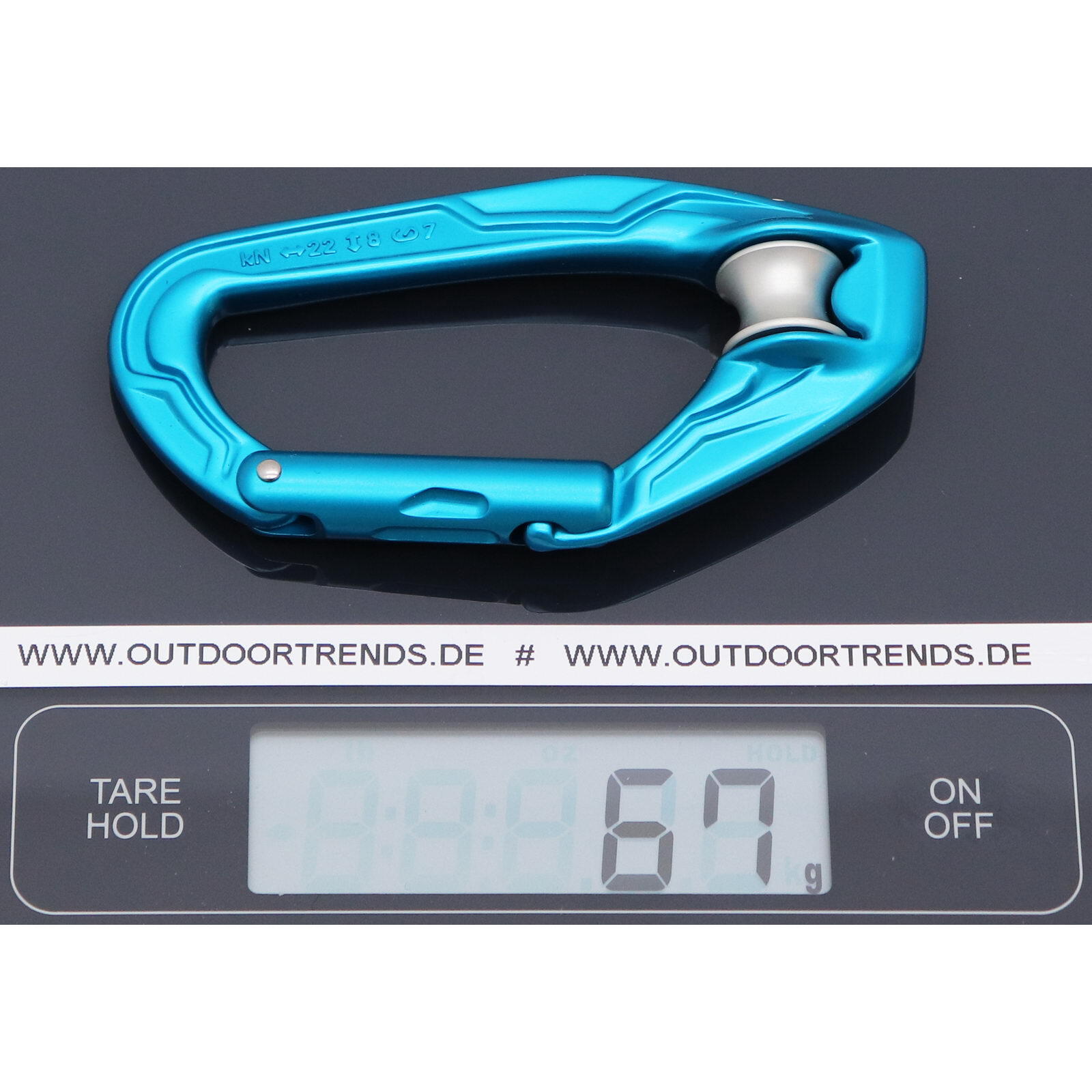 Kletterkarabiner Edelrid Axiom-Icemint 5/5