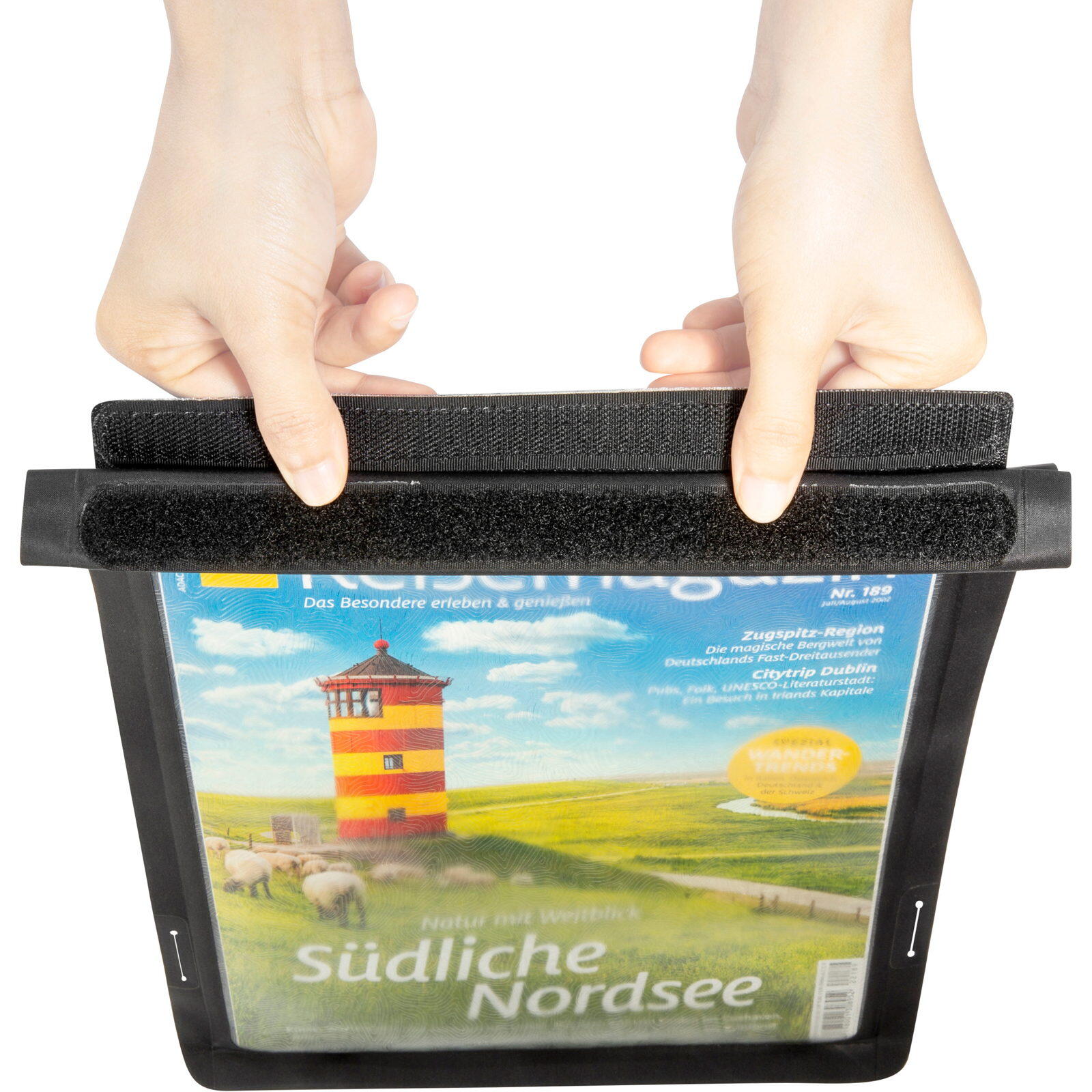 wasserdichte Tablet-Hülle WP Dry Bag A4 black 5/7