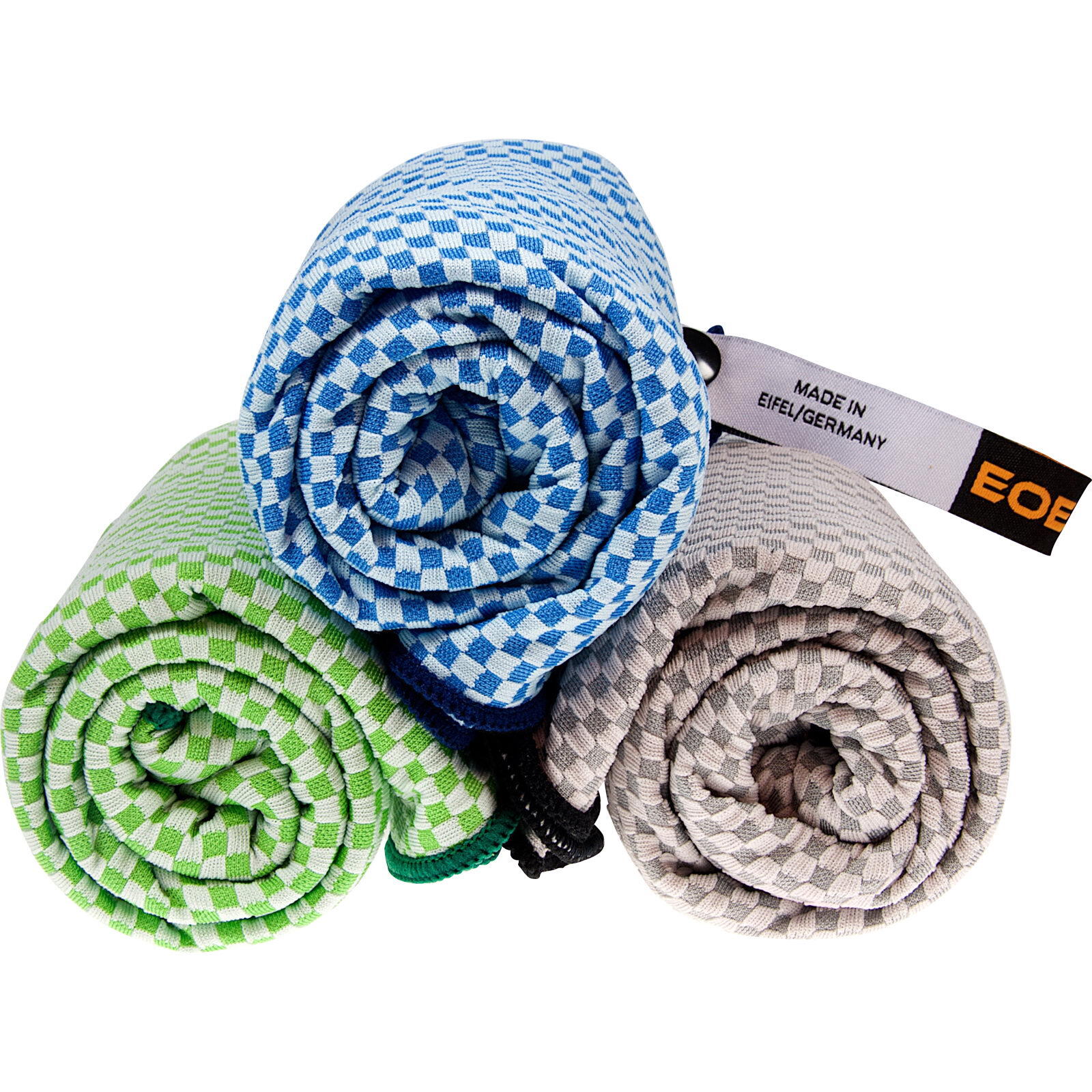 Outdoorhandtuch Handdooch M silver grey 6/7