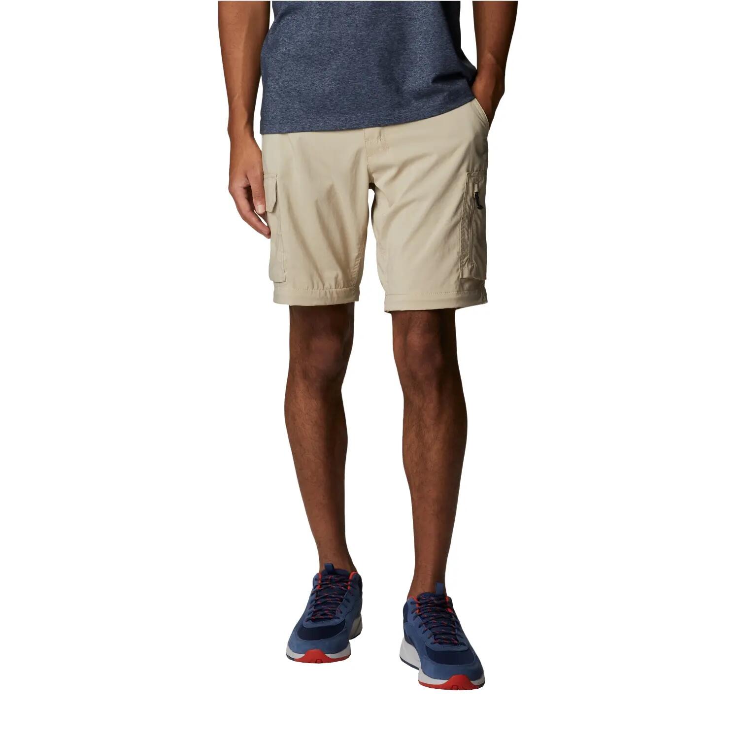 Férfi nadrág, Columbia Silver Ridge Utility Convertible Pant, bézs 4/4