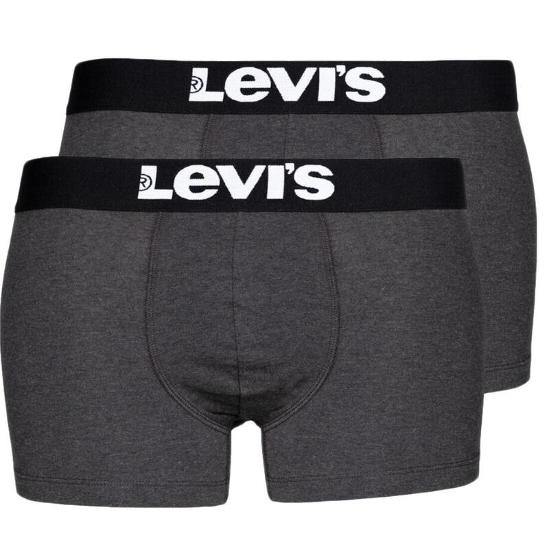 Férfi boxeralsó, Levi's Trunk 2 Pairs Briefs, szürke