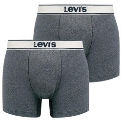 Férfi boxeralsó, Levi's Boxer 2 Pairs Briefs, sötétkék