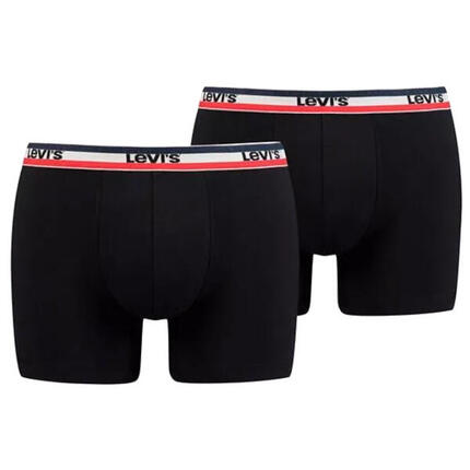 2er Pack Herren Levis SPRTSWR LOGO BOXER BRIEF Boxershorts Unterwäsche Pants