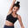 REextraSkin™ Medium Impact Yoga Sports Bra-Black