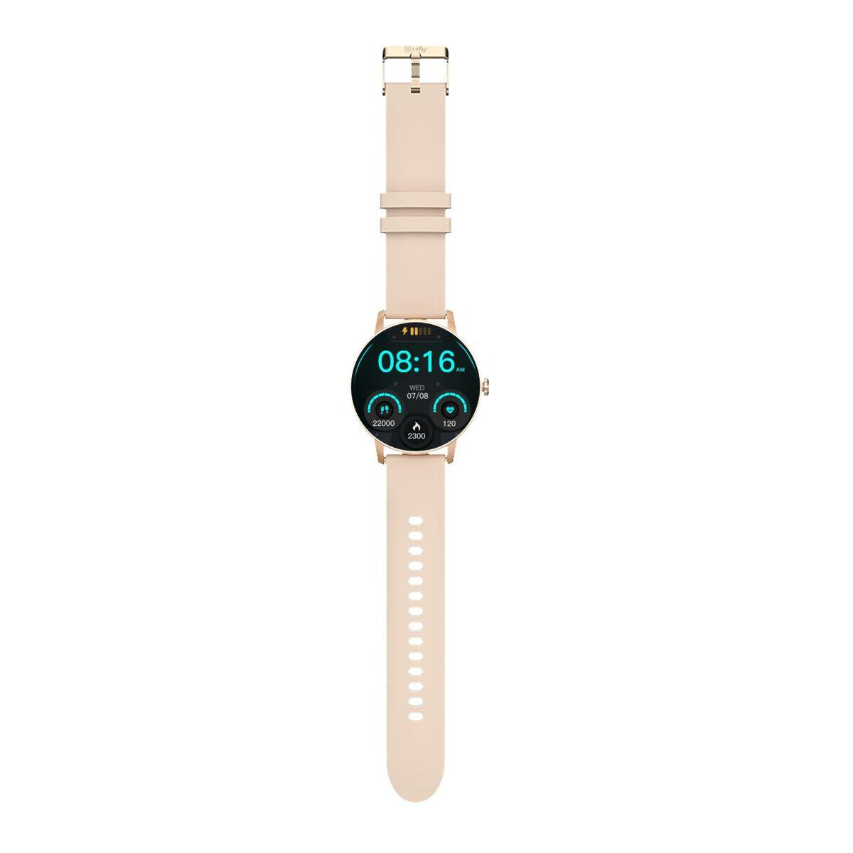 Montre intelligente Celly TRAINERROUND2PK Rose 2/2