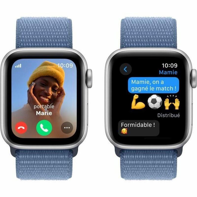 Smartwatch Apple SE Azul Prateado