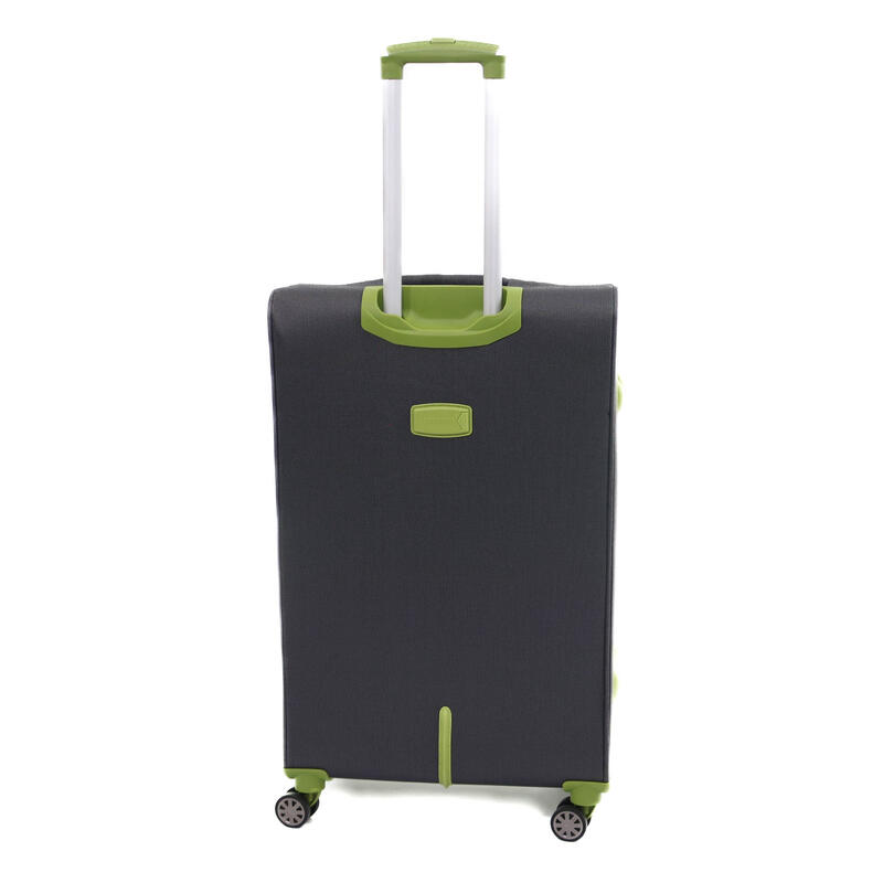 Troler Superlight, 78X47x29 cm, 3.6 kg, extensibil 30%, gri / verde