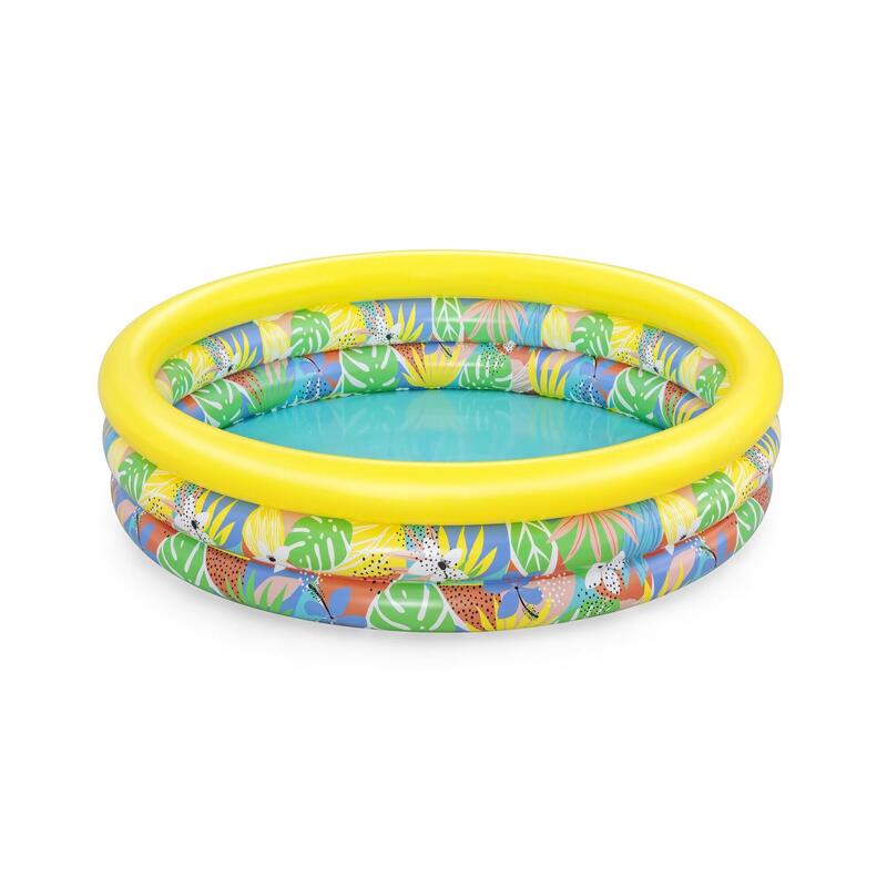 BESTWAY PISCINA GONFLABILA 3 INELE FLORAL 168 X 38 CM
