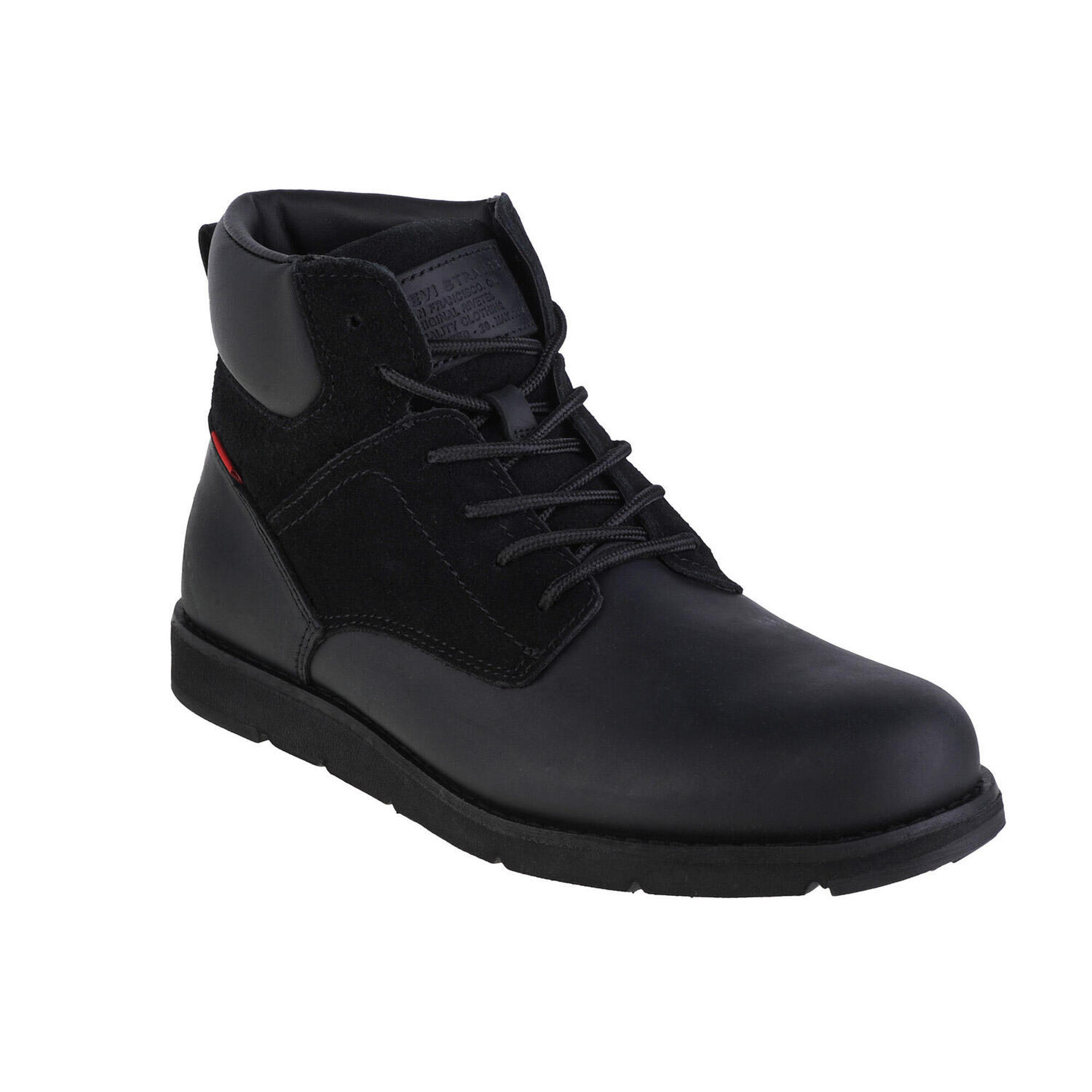 Levi's - Bottines Levi's Jax Plus En Cuir Noir Pour Homme - Chaussures De Sport - Noir - 44 - Decathlon