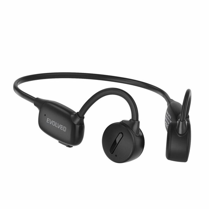 Voděodolná bezdrátová sluchátka na lícní kosti BoneSwim Pro MP3 32GB, černá