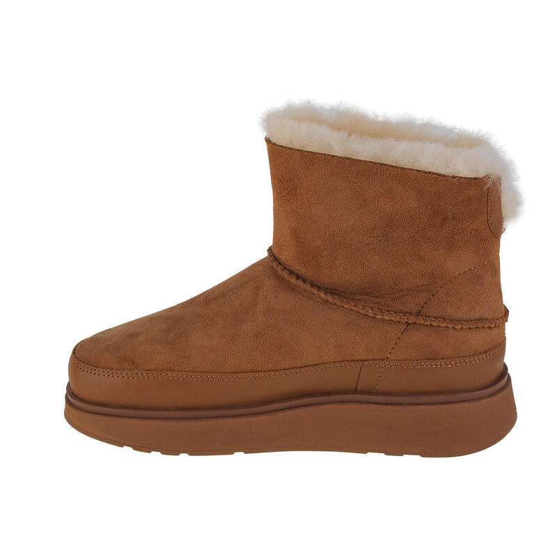 FITFLOP Gen-ff Mini Omplooibare Shearling Laarzen  BRUIN 38