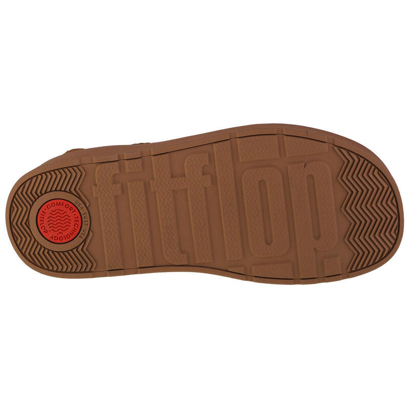 FITFLOP Gen-ff Mini Omplooibare Shearling Laarzen  BRUIN 38