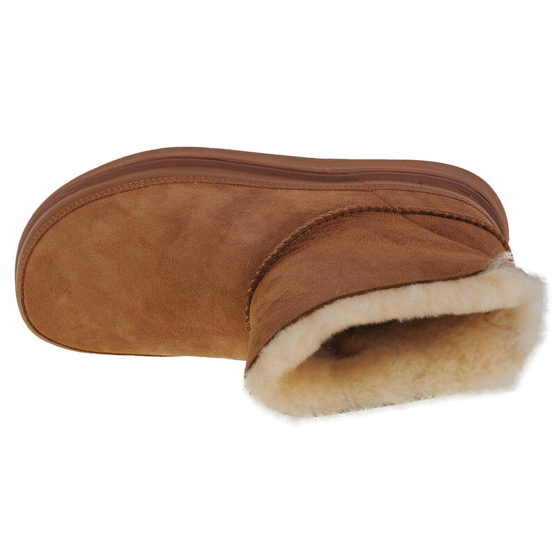 FITFLOP Gen-ff Mini Omplooibare Shearling Laarzen  BRUIN 38