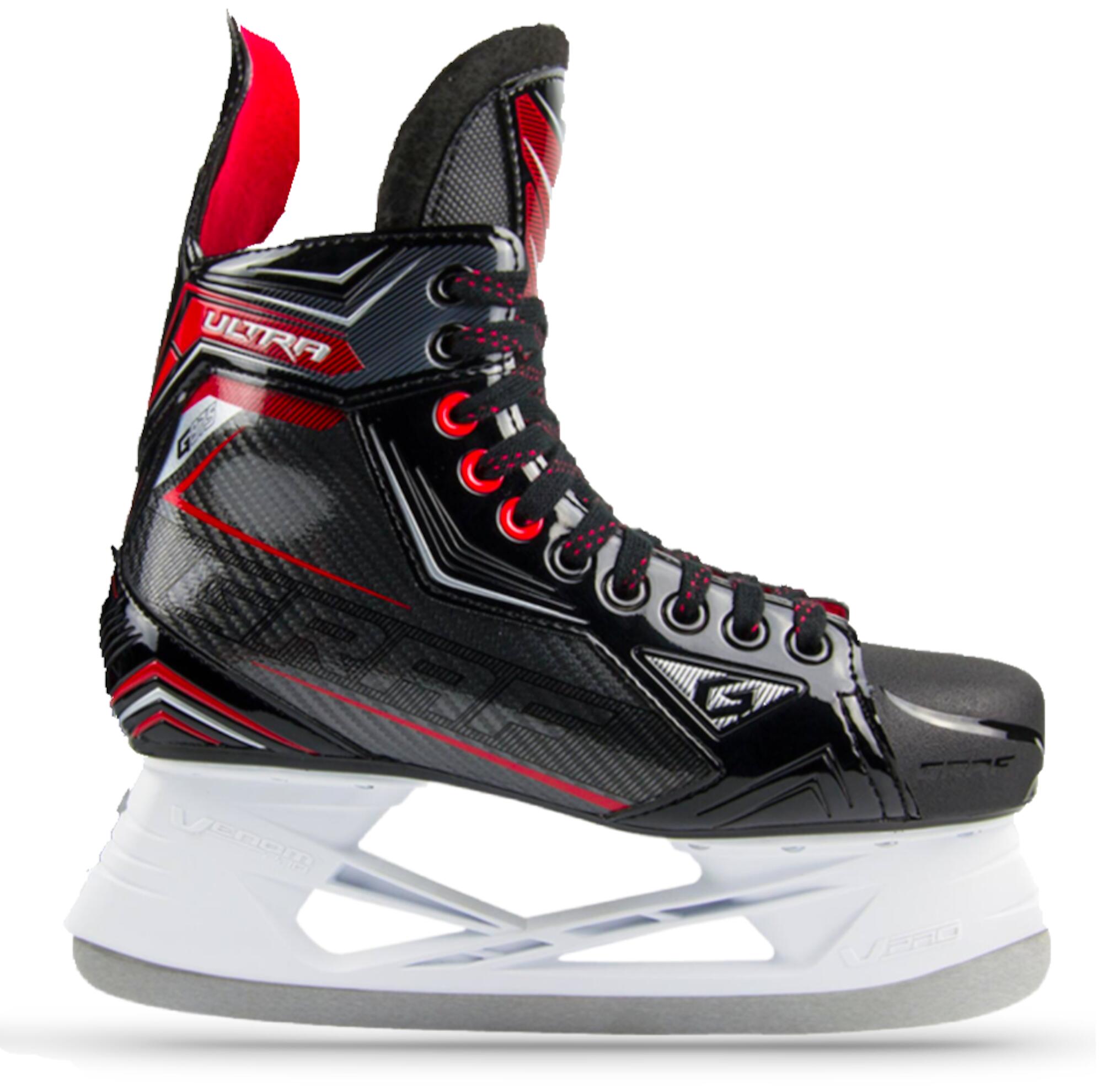 Graf Schlittschuhe Red Ultra Freestyle Schlittschuhe Damen Herren 2/6