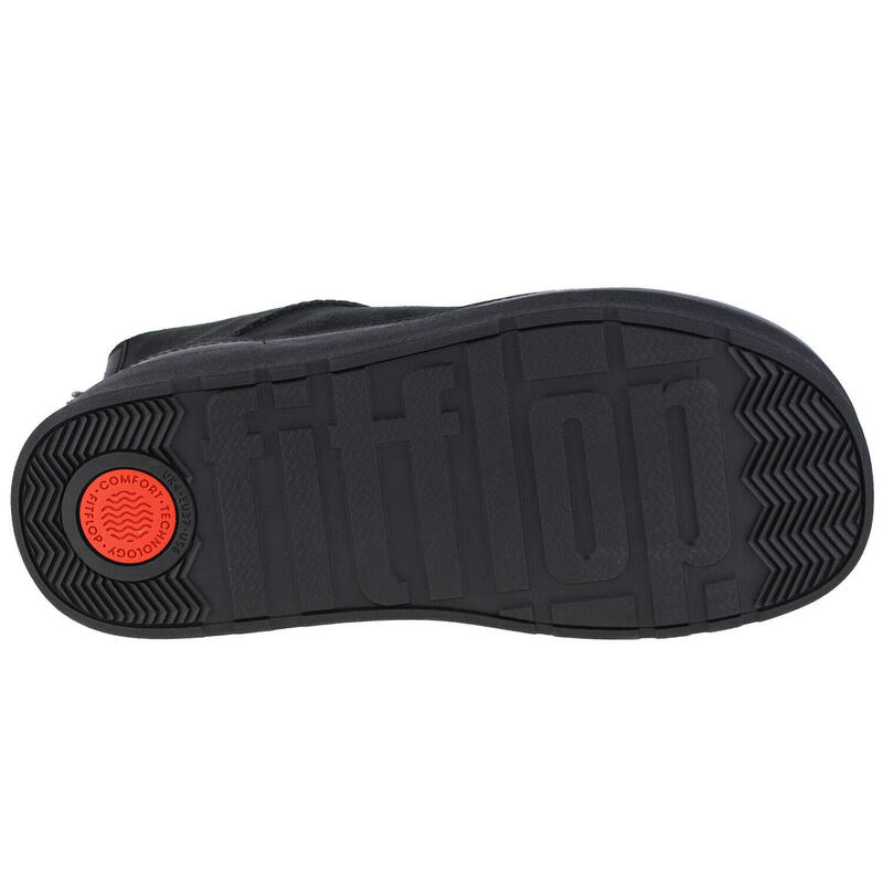 FITFLOP Gen-ff Mini Omplooibare Shearling Laarzen  ZWART 41